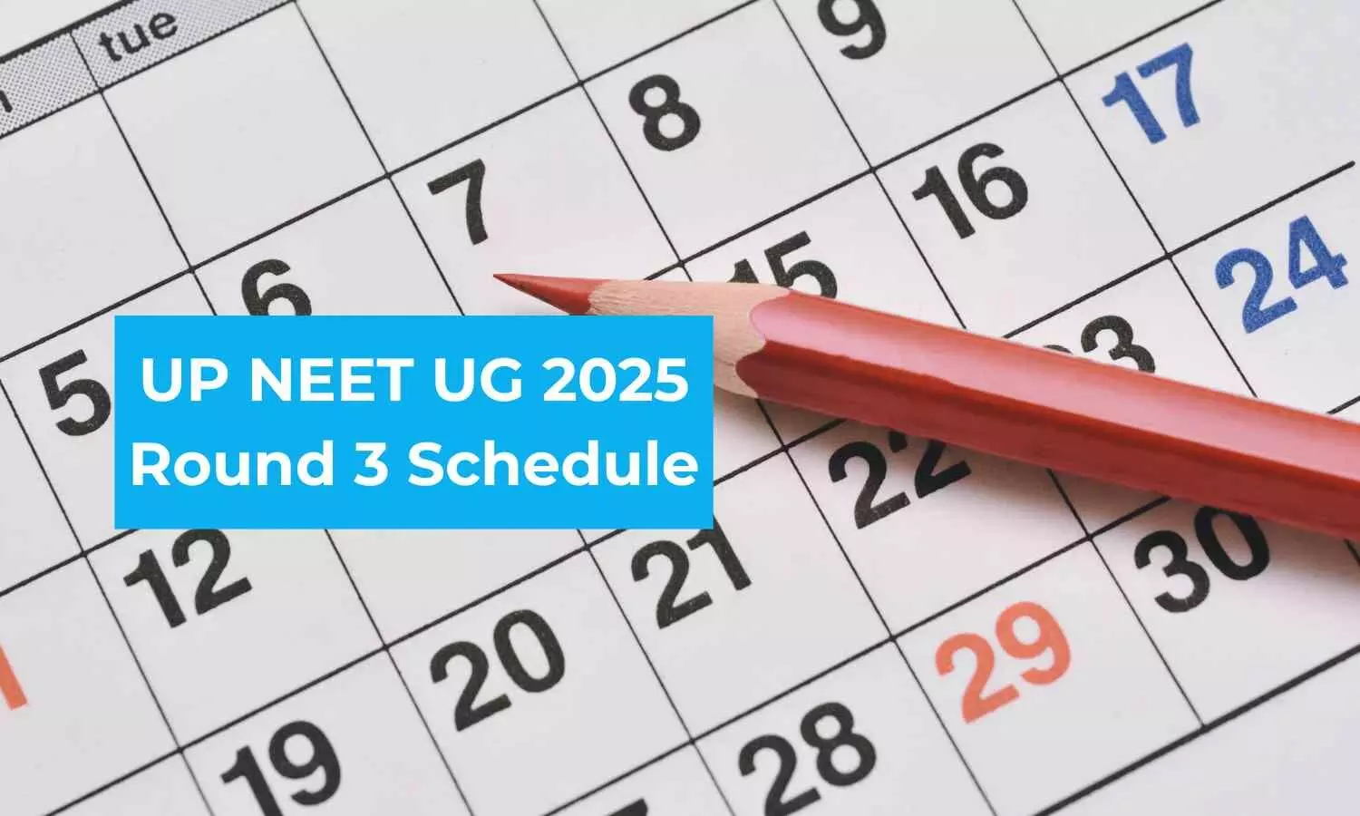 UP NEET Counselling 2025 Round 3 schedule OUT, check details