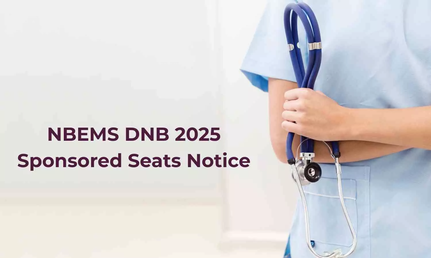 DNB sponsored seats 2025: NBE releases eligibility criteria, seat position, check details