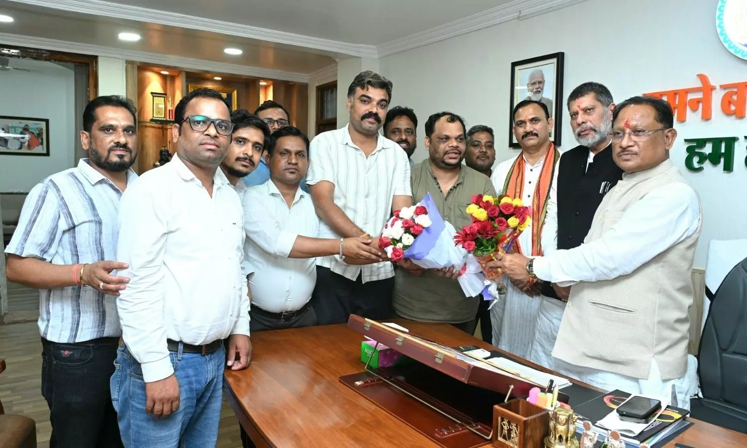 Chhattisgarh NHM employees end strike after Government Talks