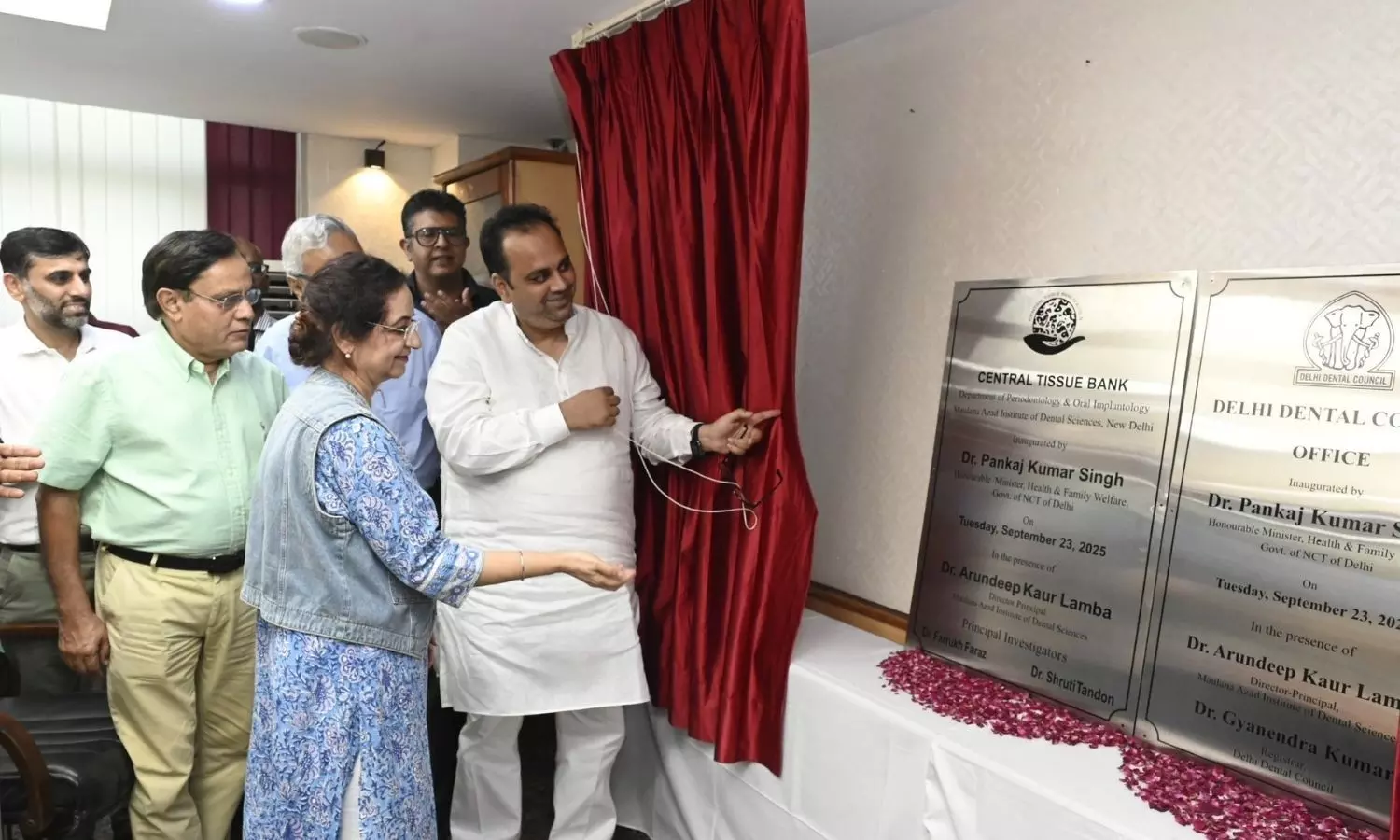 Maulana Azad Institute of Dental Sciences launches India's first Central Tissue Bank