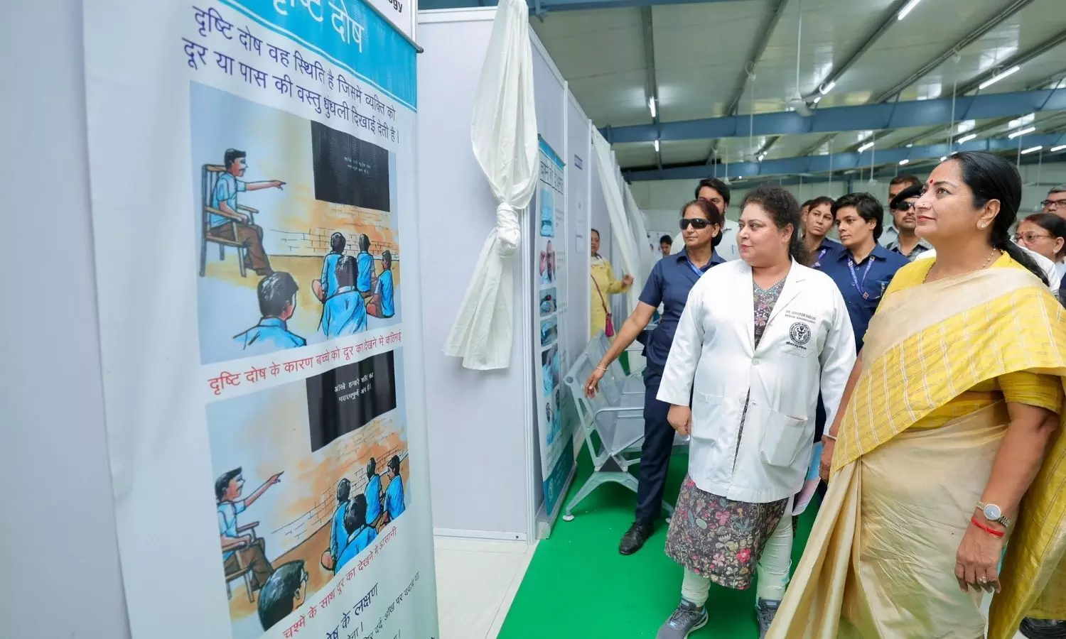 AIIMS Delhi hosts women's health camp; CM Rekha Gupta visits