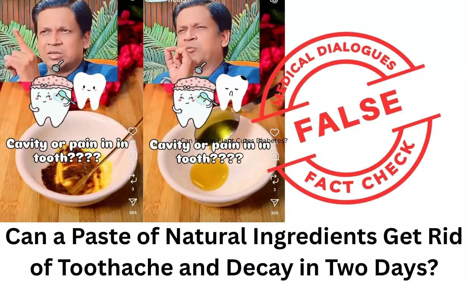 Fact Check: Can a Paste of Natural Ingredients Fix Toothache and Tooth Decay in Two Days?