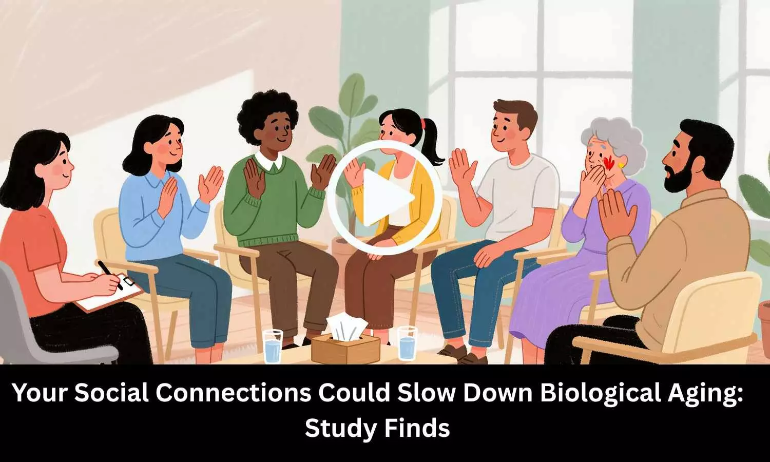 Your Social Connections Could Slow Down Biological Aging: Study Suggests