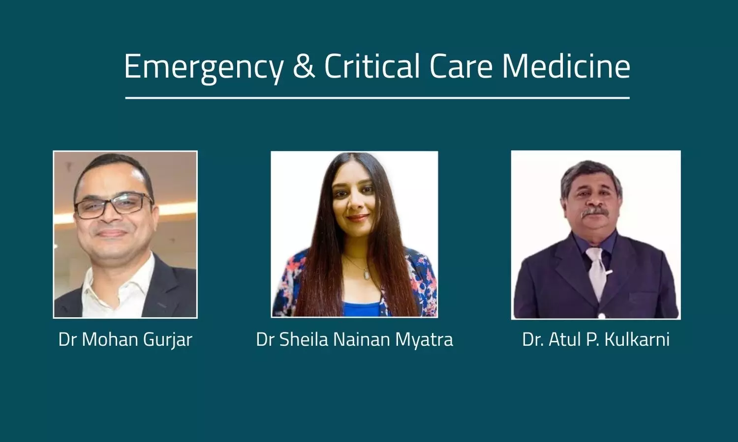 3 critical care specialists get recognised in Stanford University 2025 list of World's Top 2% Scientists